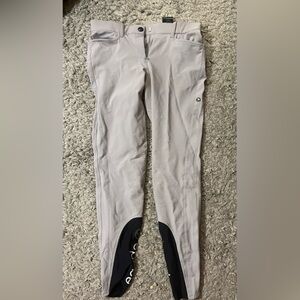 Equode size 26 breeches in light grey